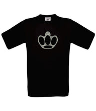 Load image into Gallery viewer, T-shirt silver crown
