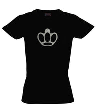 Load image into Gallery viewer, T-shirt silver crown

